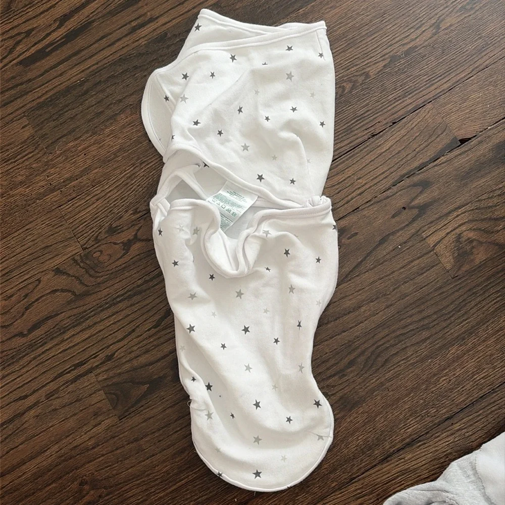 aden + anais Gray and White Star Sleep Sacks